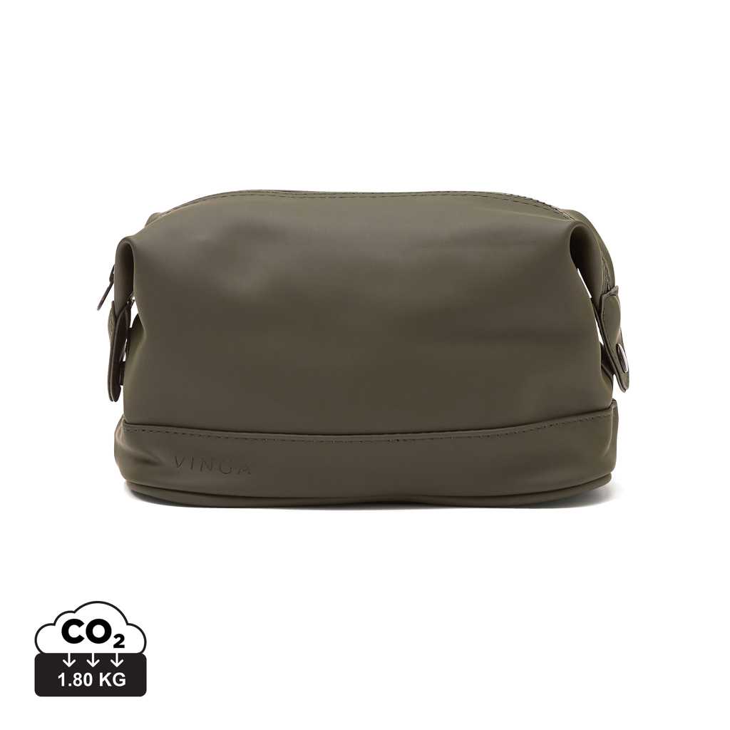 Trousse de toilette publicitaire Baltimore VINGA Vert 